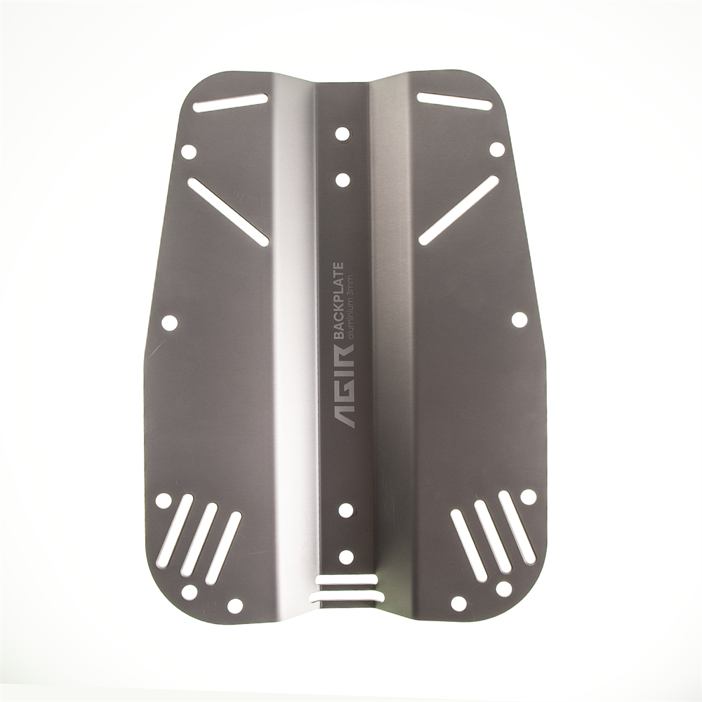 Standard ALU backplate bare